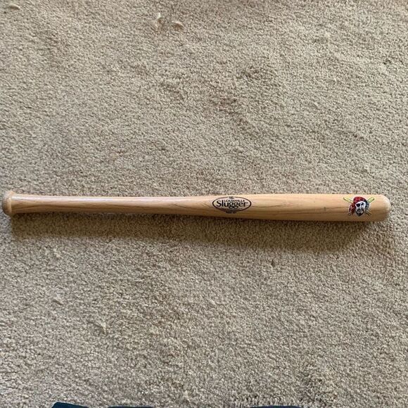 Pittsburgh Pirates Louisville Slugger 18” Wooden Baseball Bat - Picture 1 of 7
